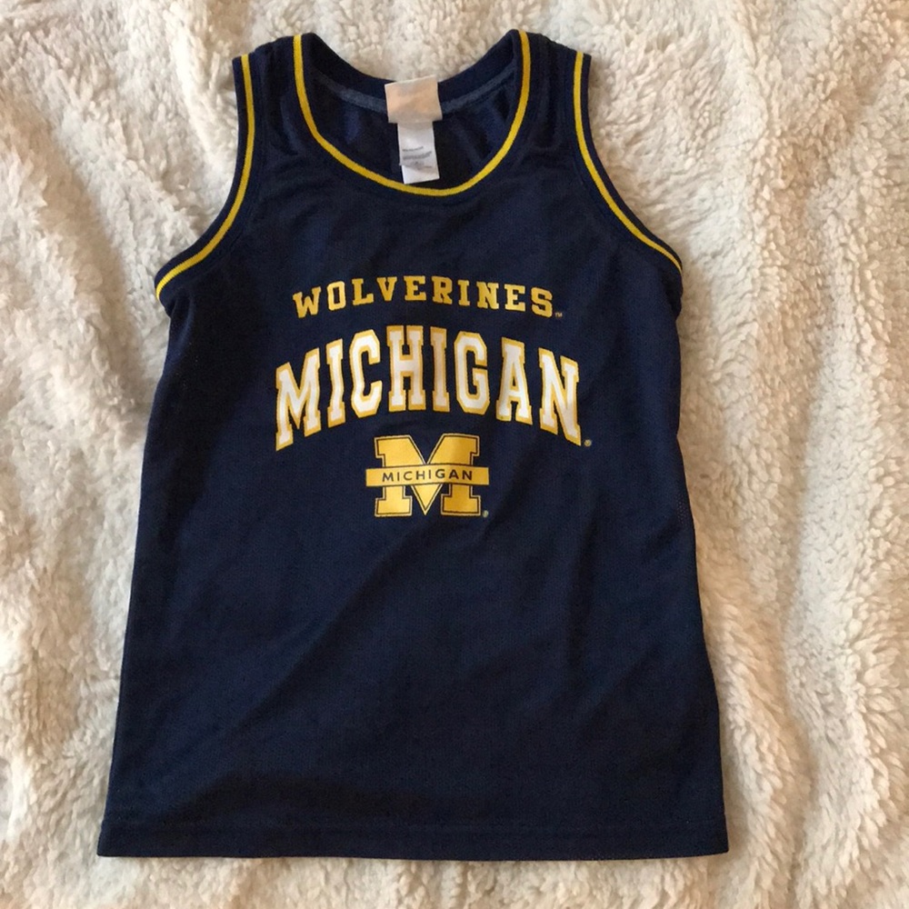 University of Michigan Jersey tank top